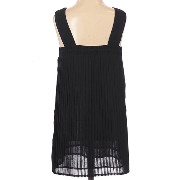 French Connection black sleeveless pleated top size 6 - Picture 12 of 16